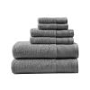 Cotton Tencel Blend Antimicrobial 6 Piece Towel Set