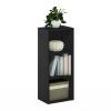 3-Tier Open Shelf Bookcase, Blackwood