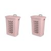 Wheeled Laundry Hamper Plastic