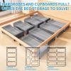 Under bed storage containers, 4-pack